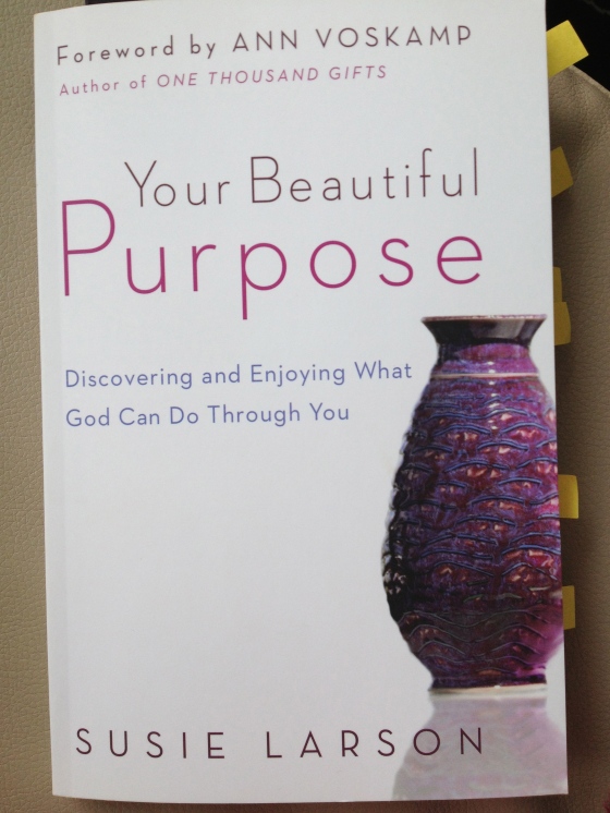 I'm a couple of chapters in and I've already been the recipient of incredible nuggets of wisdom, encouragement, and love. I highly recommend @susielarson's Your Beautiful Purpose. 